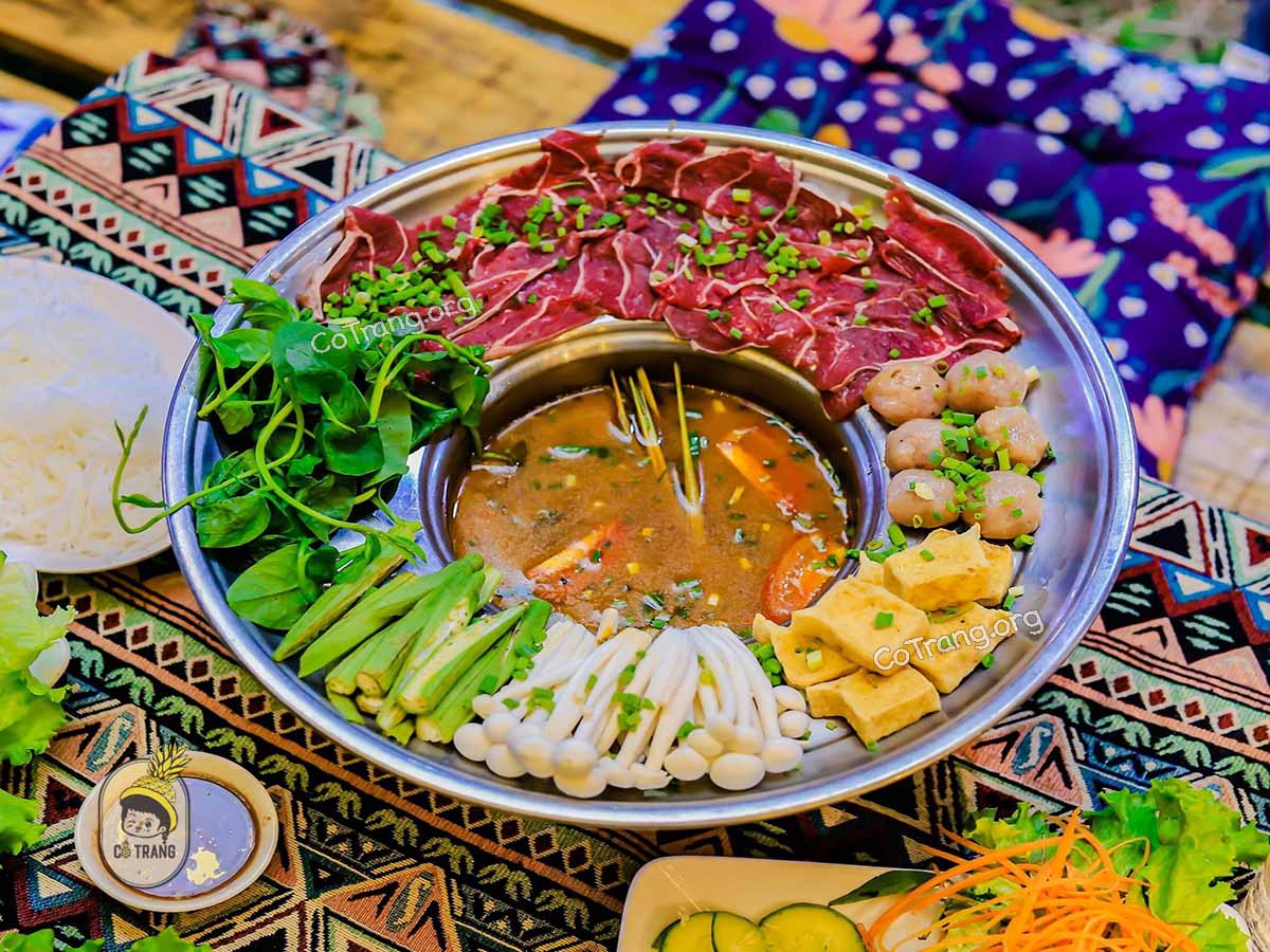 Menu thức ăn tại C Garden BBQ & Camping Huế 