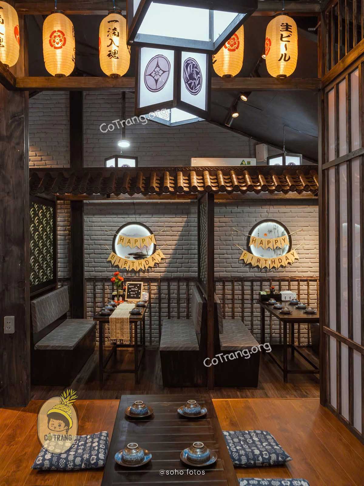 Không gian thực tế tại Mori Sushi Đà Nẵng