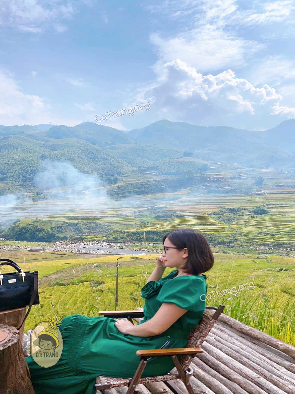 Góc checkin tại Sailing Sapa