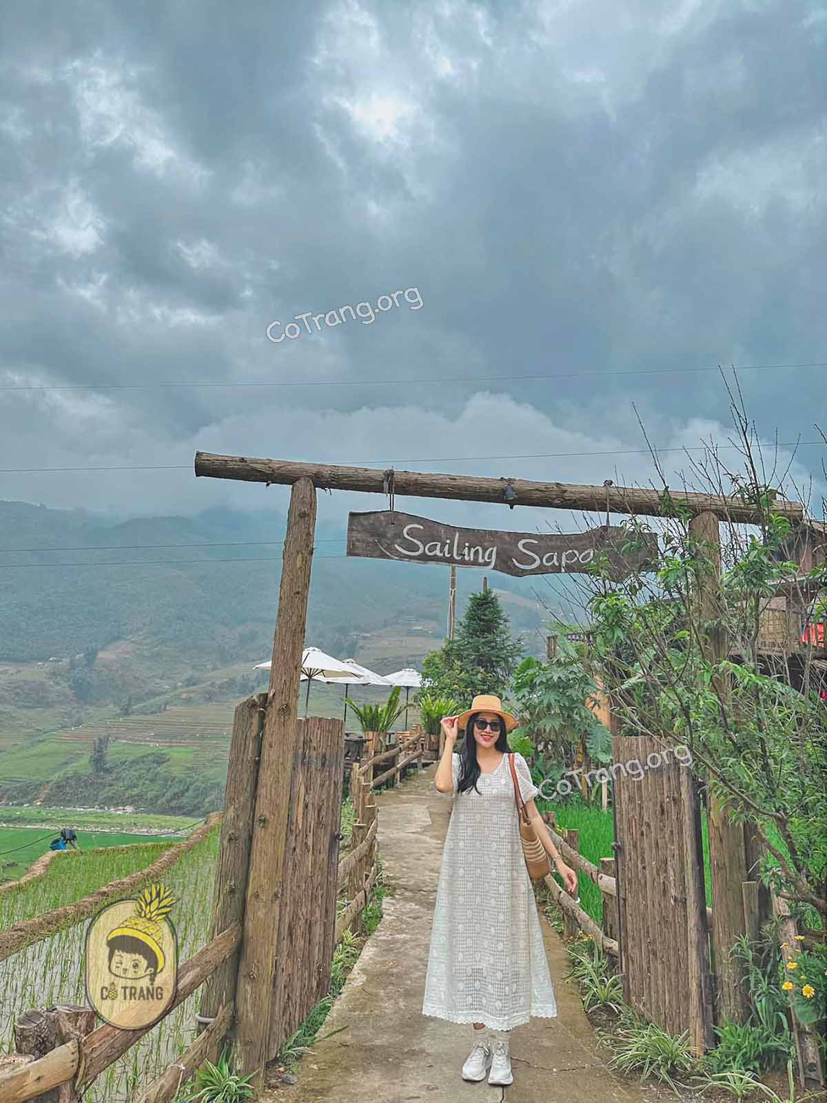 Góc checkin tại Sailing Sapa