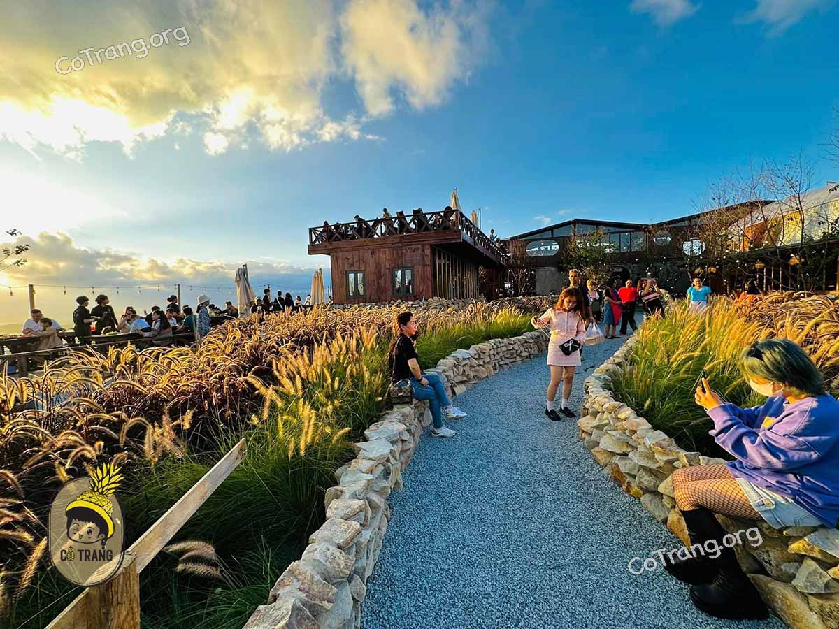 Không gian thực tế tại Cafe Lời Của Gió Đà Lạt