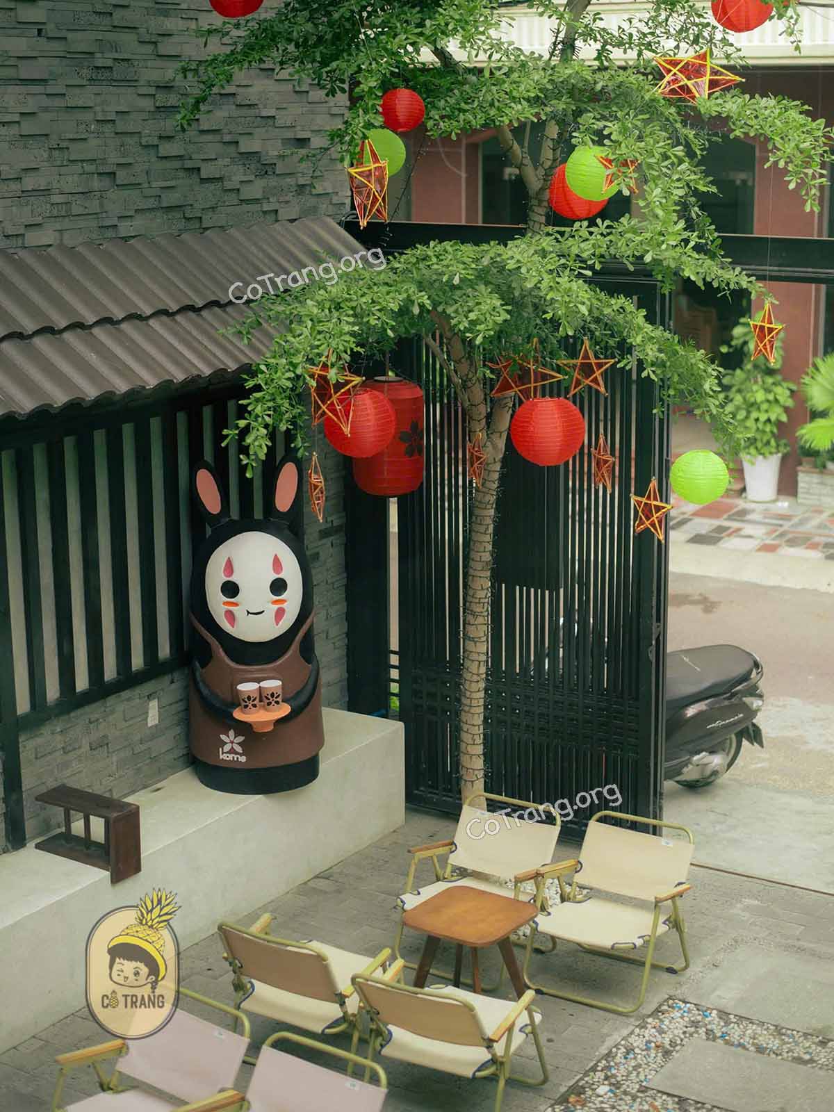 Không gian thực tế tại KOME Cafe Quy Nhơn