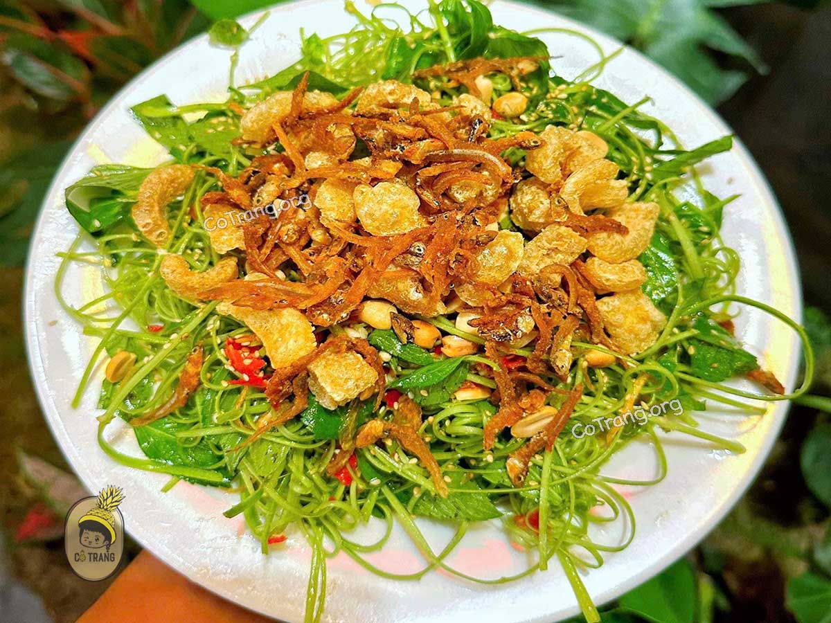 Menu tại Xin Chào Huế