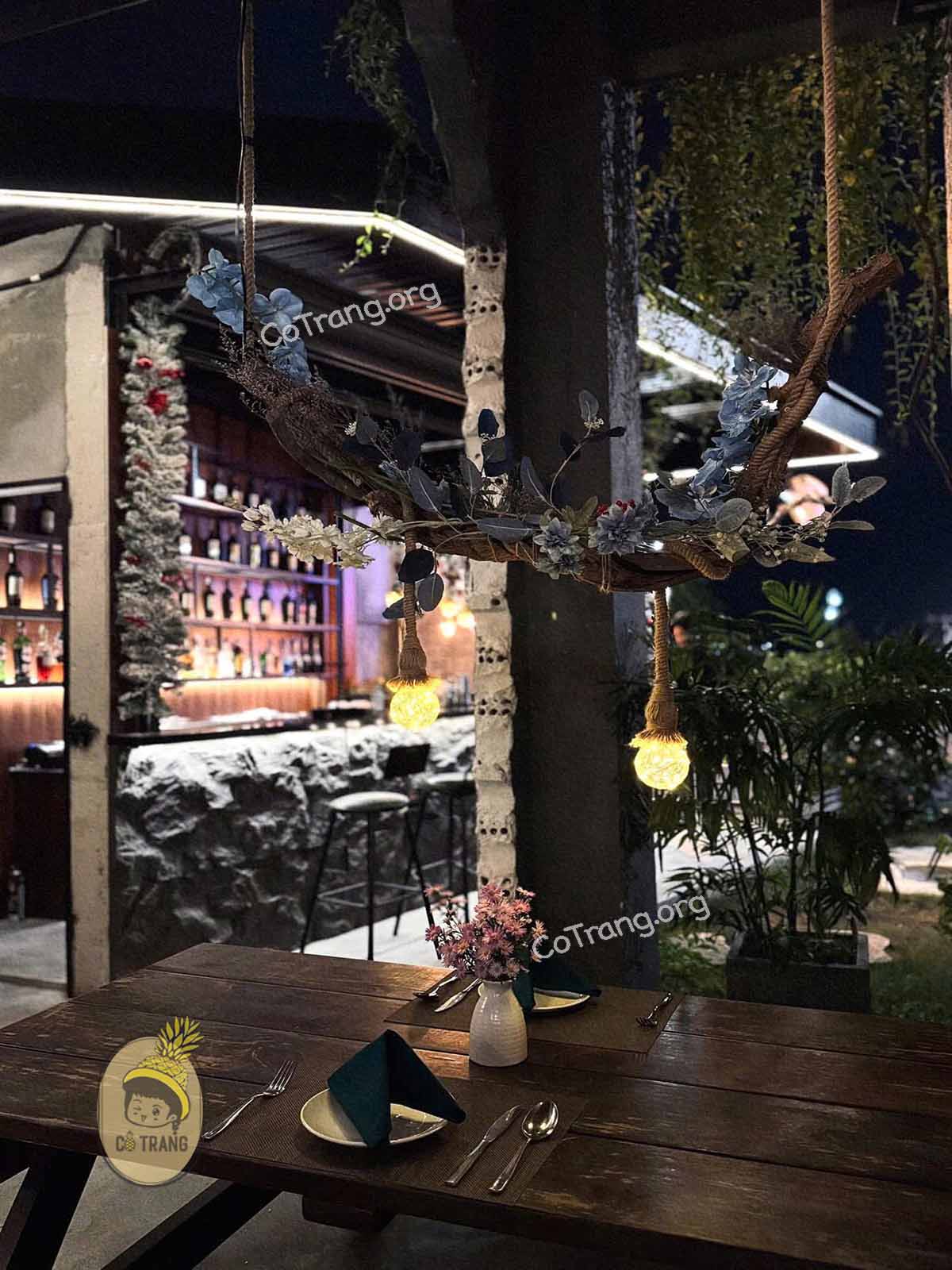 Không gian thực tế tại Gusto restaurant Quảng Ngãi