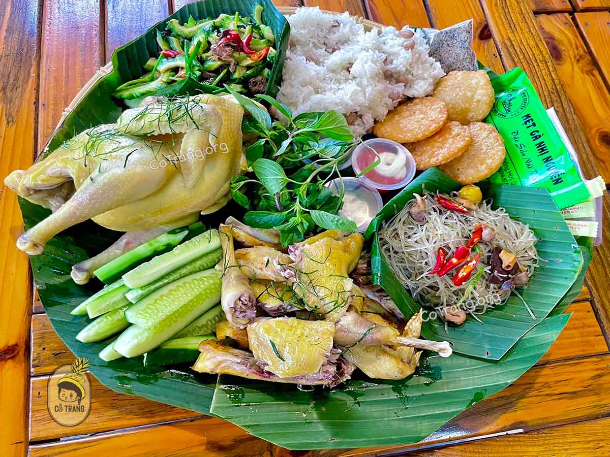 Menu thức ăn tại Nhà Hàng Mẹt Gà Nhị Nguyễn