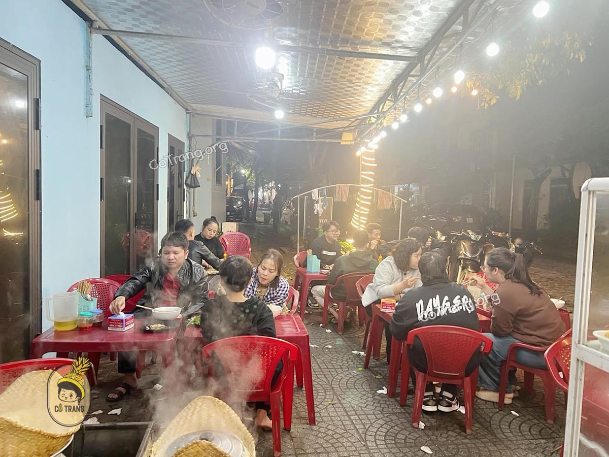 Không gian thực tế tại Hải Vân Quán Quảng Bình