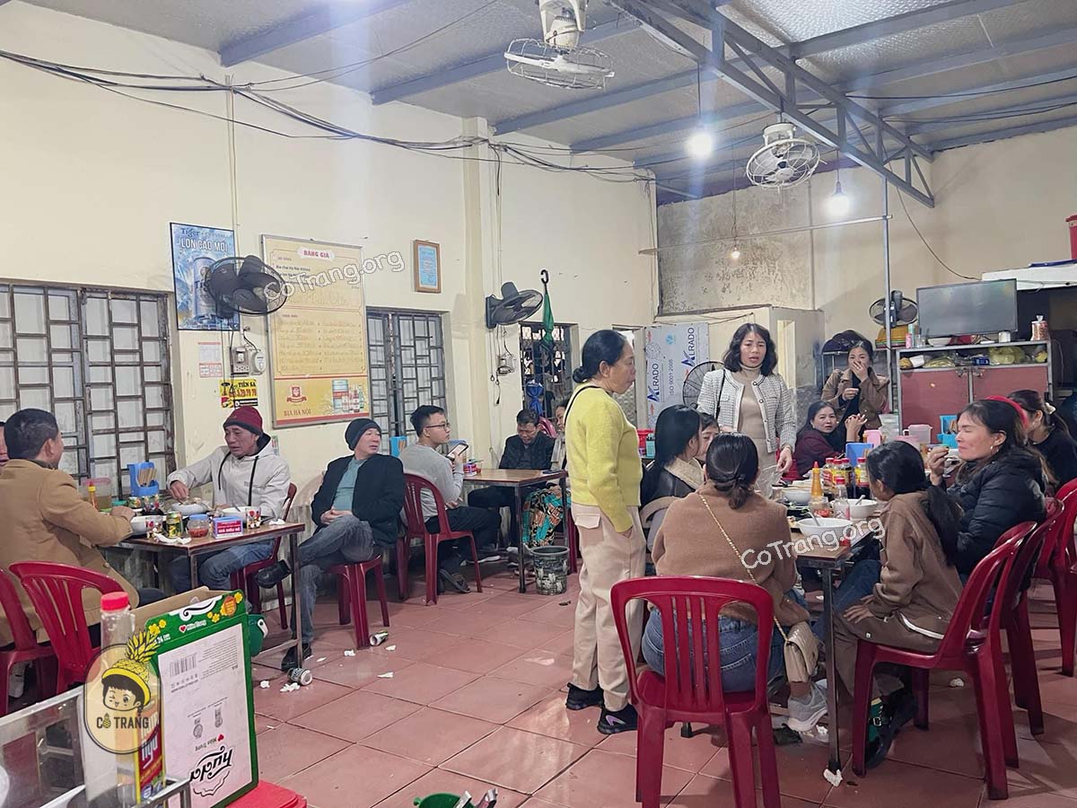 Không gian thực tế tại Hải Vân Quán Quảng Bình