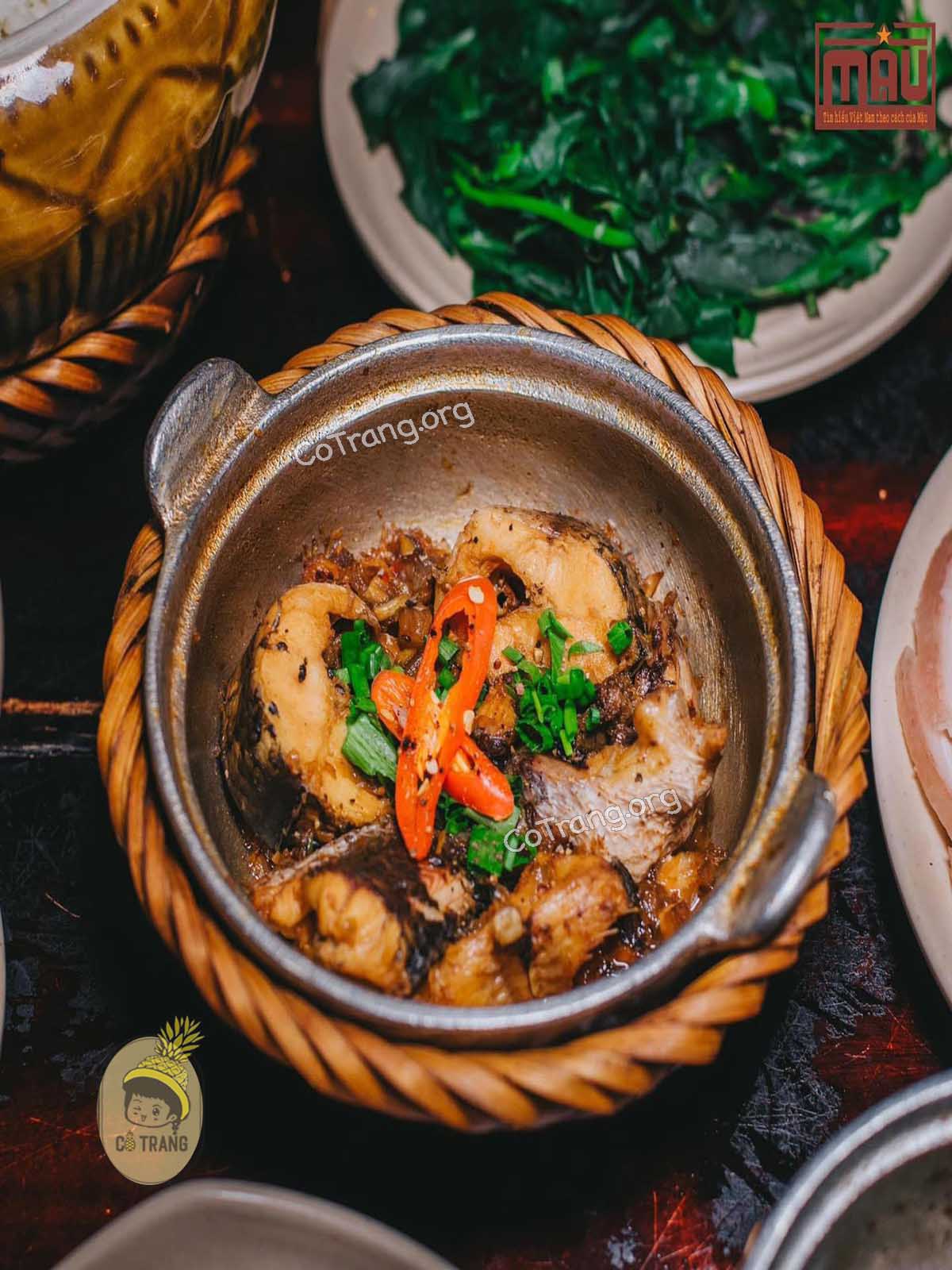 Menu thức ăn tại Cơm Mậu Quy Nhơn 