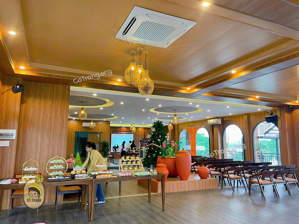 Không gian thực tế tại Bến Sông Quê Quảng Ngãi 