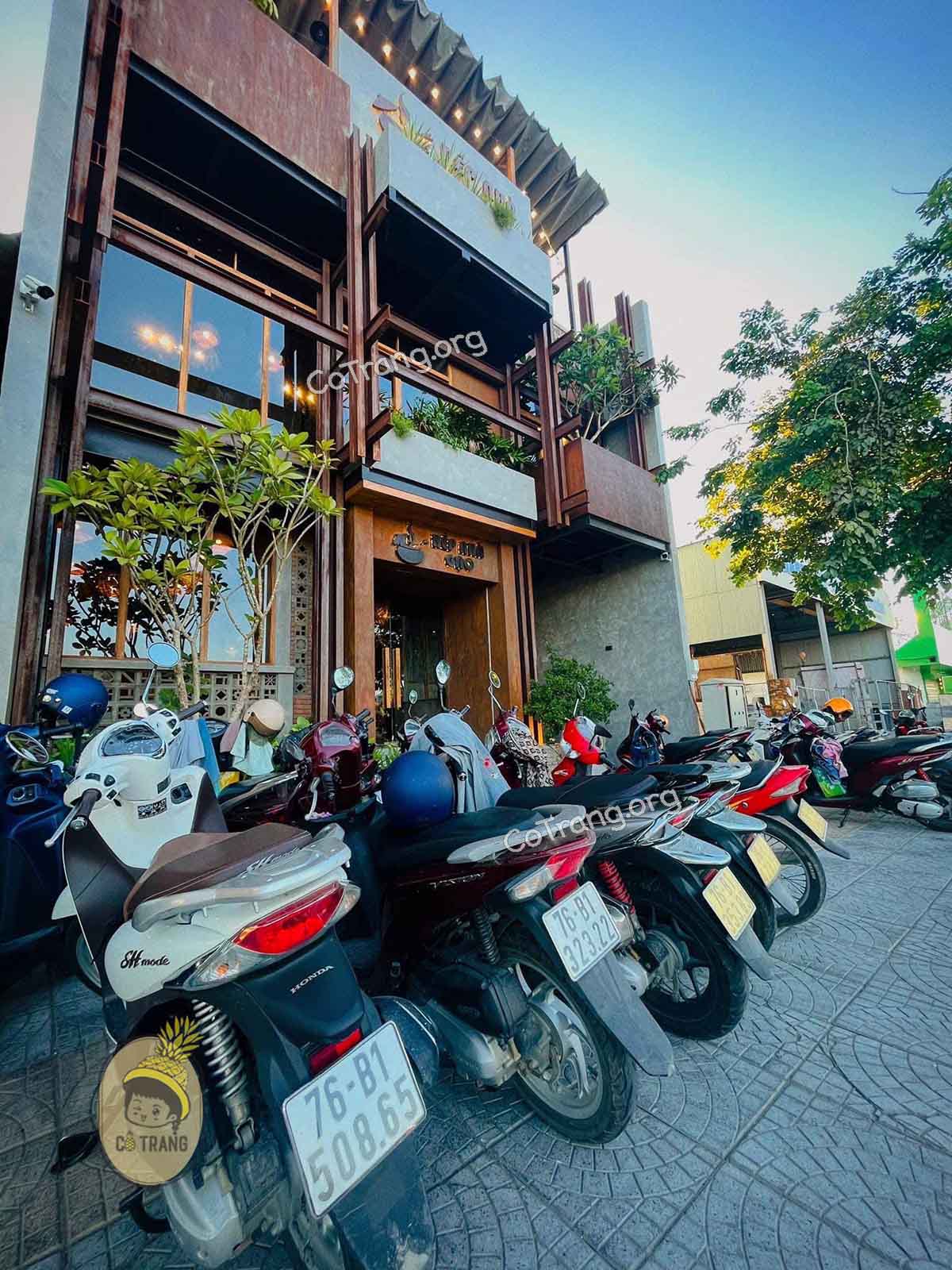 Không gian thực tế tại Bếp Mộc Quảng Ngãi