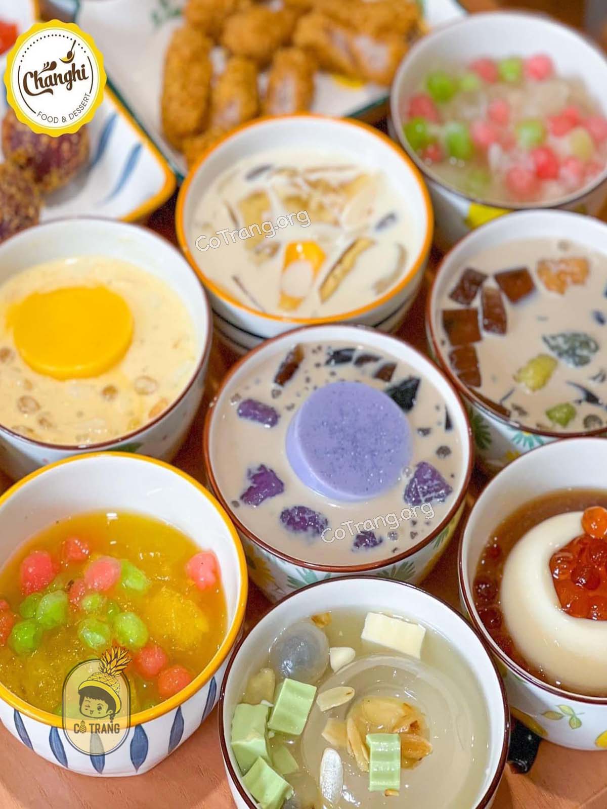 Menu tại Tiệm Chè Chang Hi