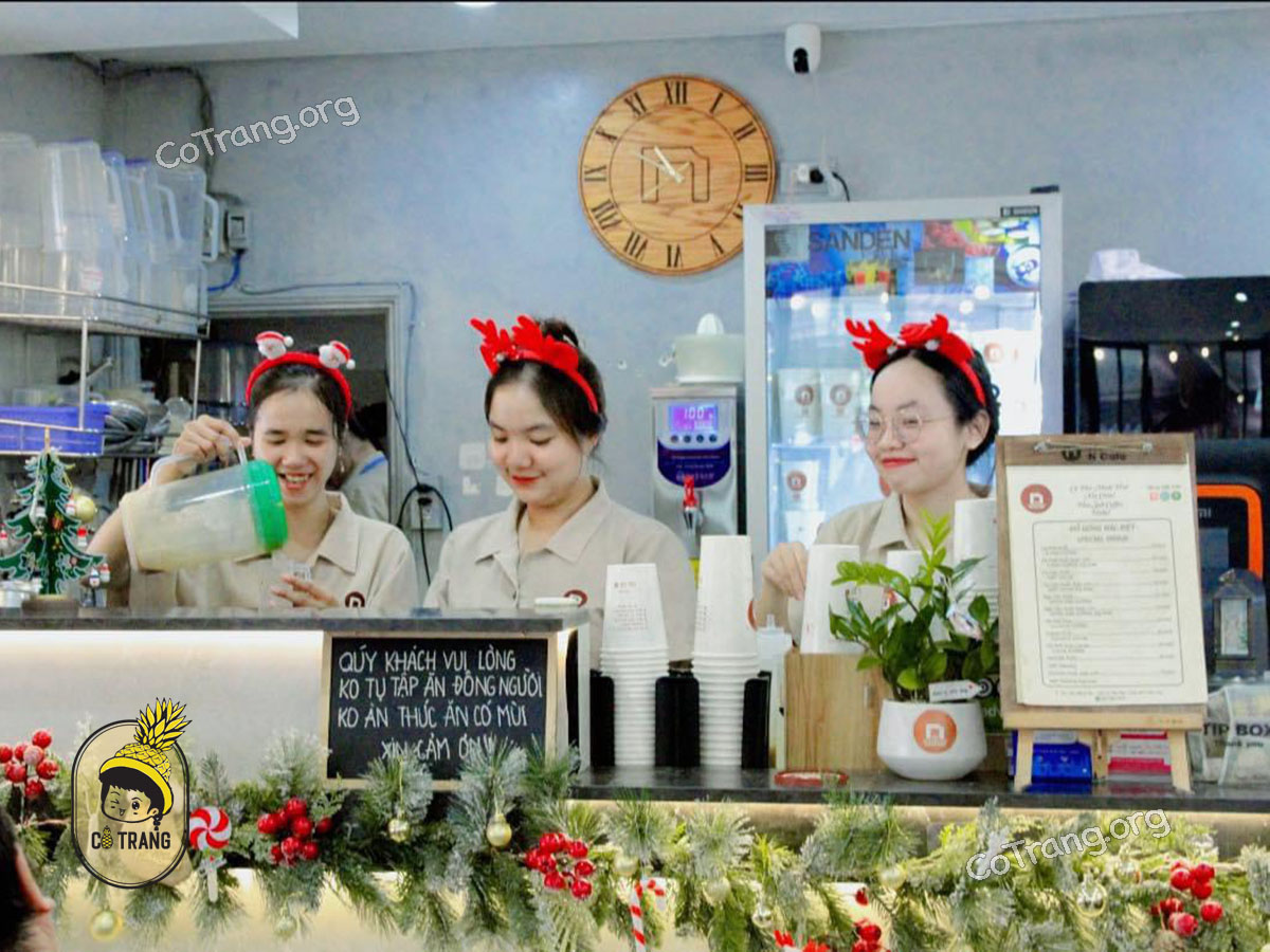 Không gian thực tế tại Cà Phê Muối Huế - N Cafe