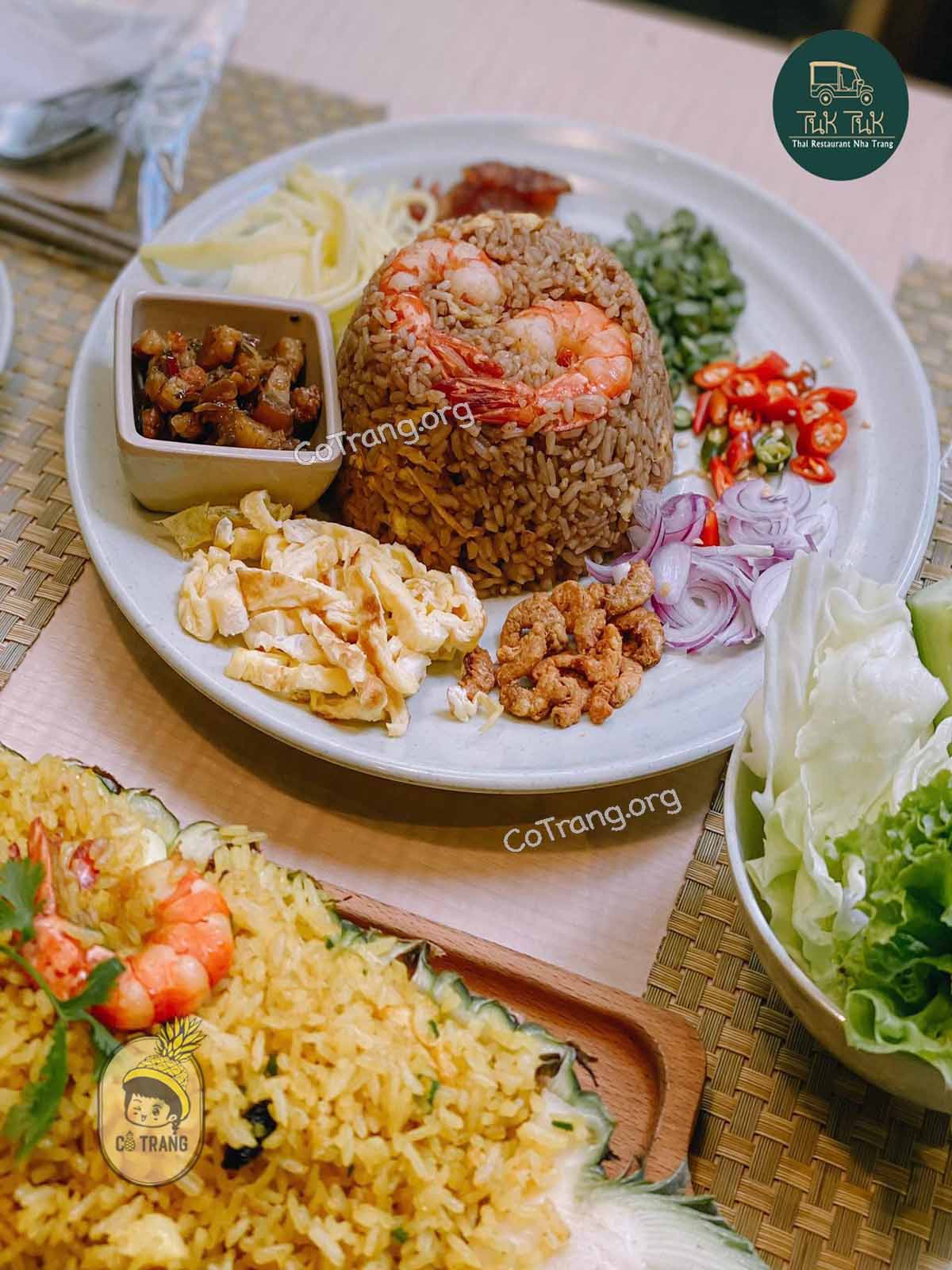 Menu và một số món ăn tại Sam Lor Thai Nha Trang 