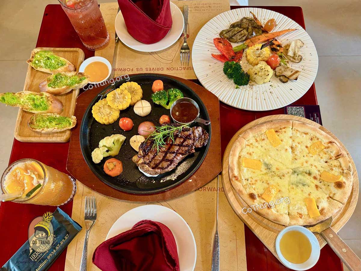 Herbal Pizza and Steak Quảng Ngãi - Nơi trải nghiệm ẩm thực Ý ngon, menu, review