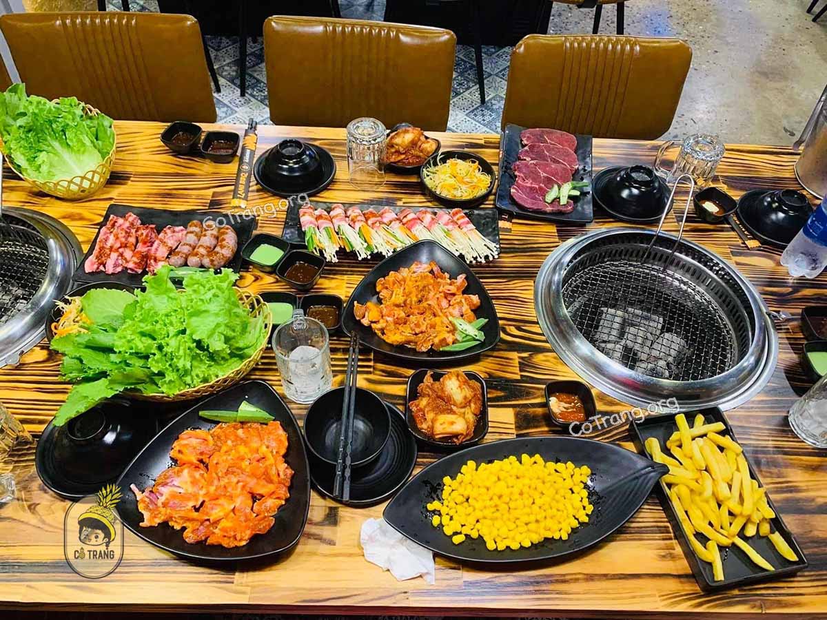 Menu thức ăn tại LANI BBQ Garden Đồng Hới