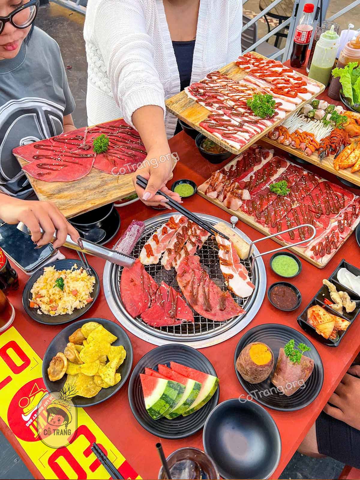Menu thức ăn tại Cút Kít BBQ & Beer Đà Lạt