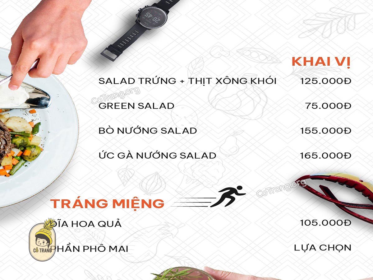 Menu tại Brewhaha Đà Nẵng