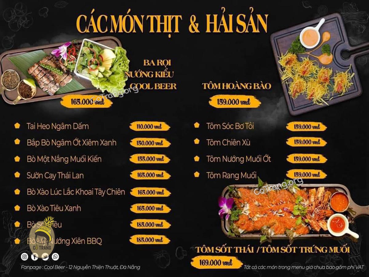 Không gian thực tế tại Cool Beer Đà Nẵng
