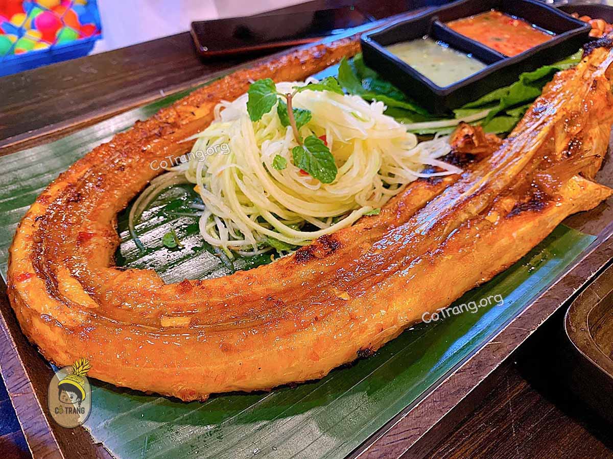 Menu thức ăn tại Hải sản Mộc quán Nha Trang