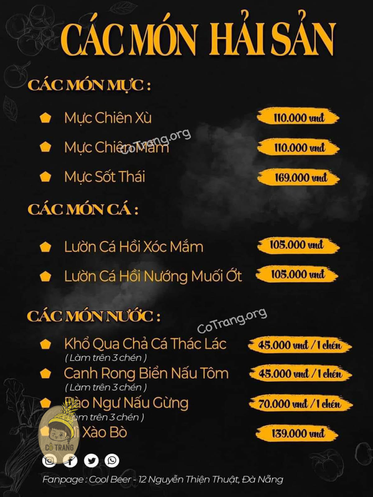 Không gian thực tế tại Cool Beer Đà Nẵng
