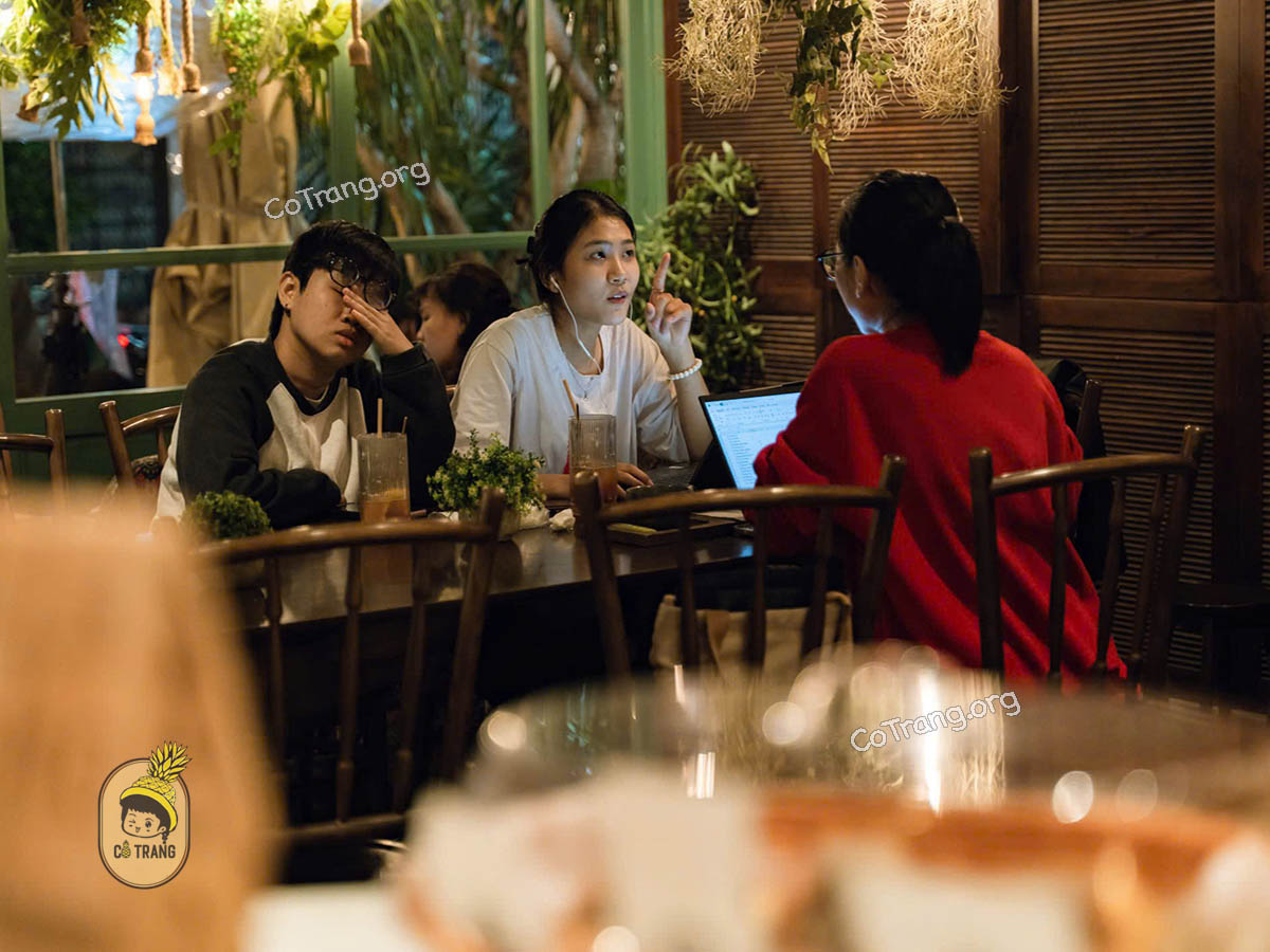 Không gian thực tế tại Namto House Coffee Quảng Ngãi 