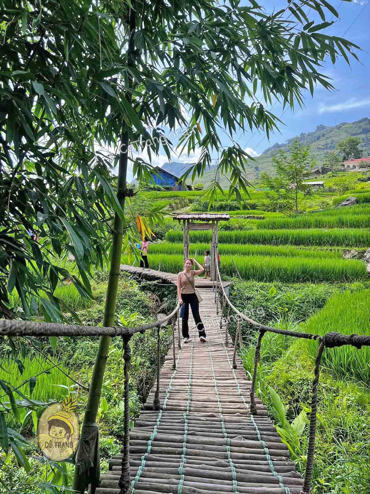Góc checkin tại Sailing Sapa