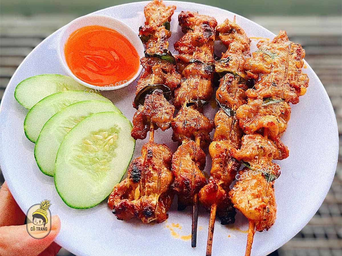 Menu thức ăn tại Ốc Doremon Đồng Hới 