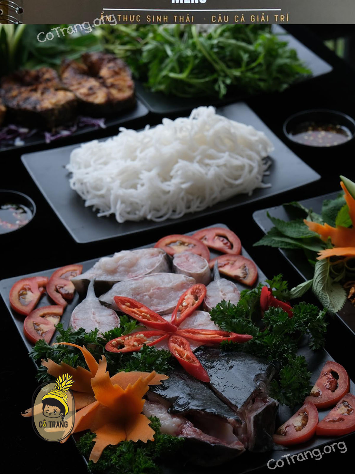Menu món ăn tại An Sơn Hồ Đà Lạt