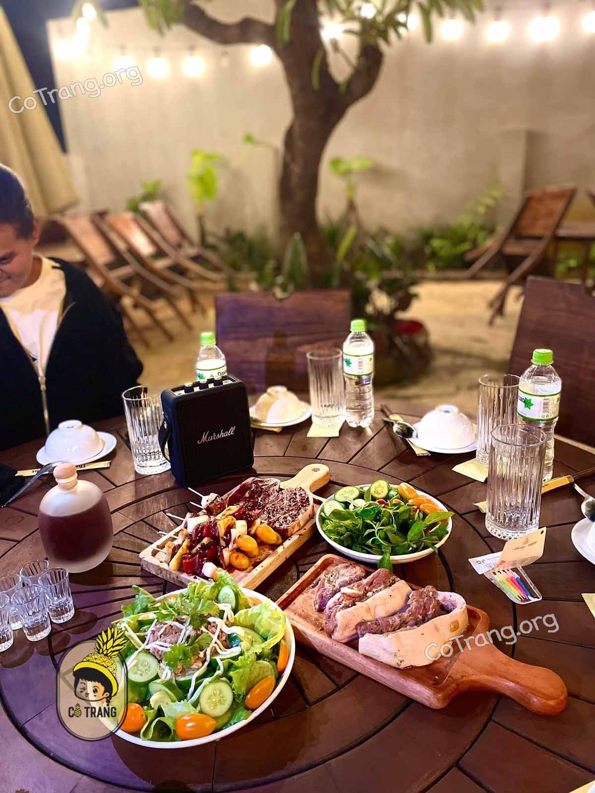 Menu tại The Forest Herbs Măng Đen