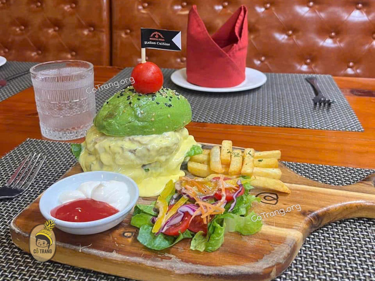 Menu thức ăn tại Herbal Pizza and Steak Đà Nẵng