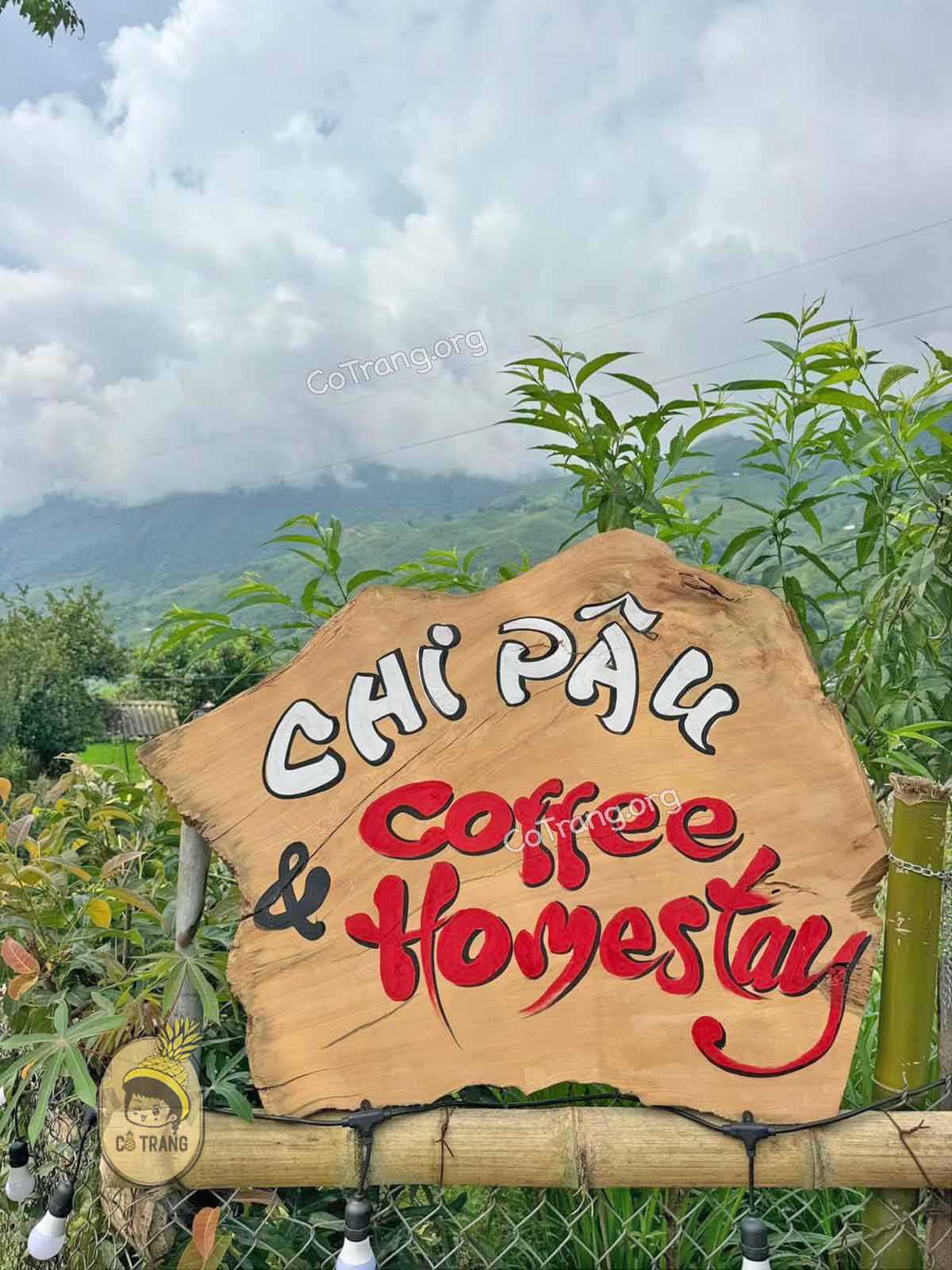 Không gian thực tế tại Chi Pâu Coffee & Homestay Sapa