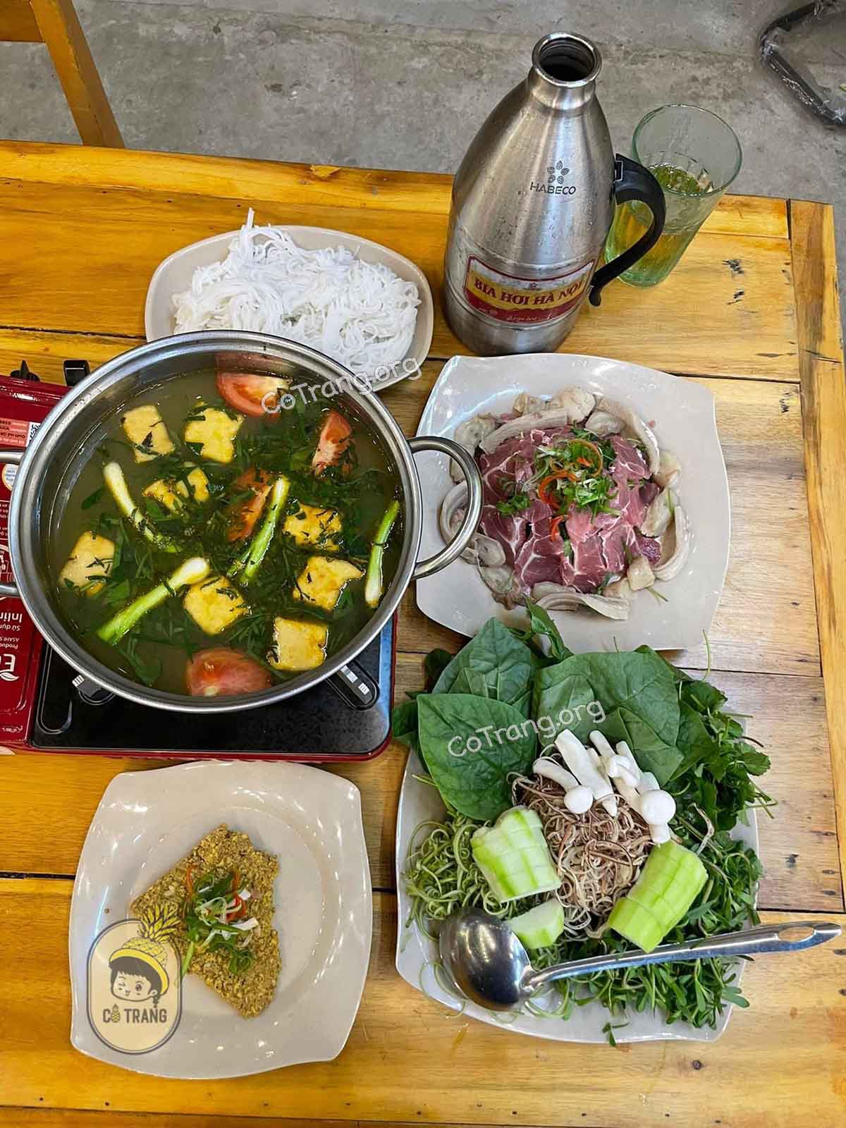 Menu thức ăn và món ăn tại Hàng Bia 175 -Bia Hơi Hà Nội Đà Nẵng