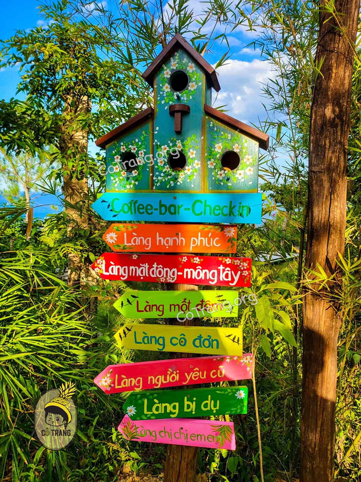 Menu thưc uống và không gian thực tế tại Hải Vân Xanh Glamping