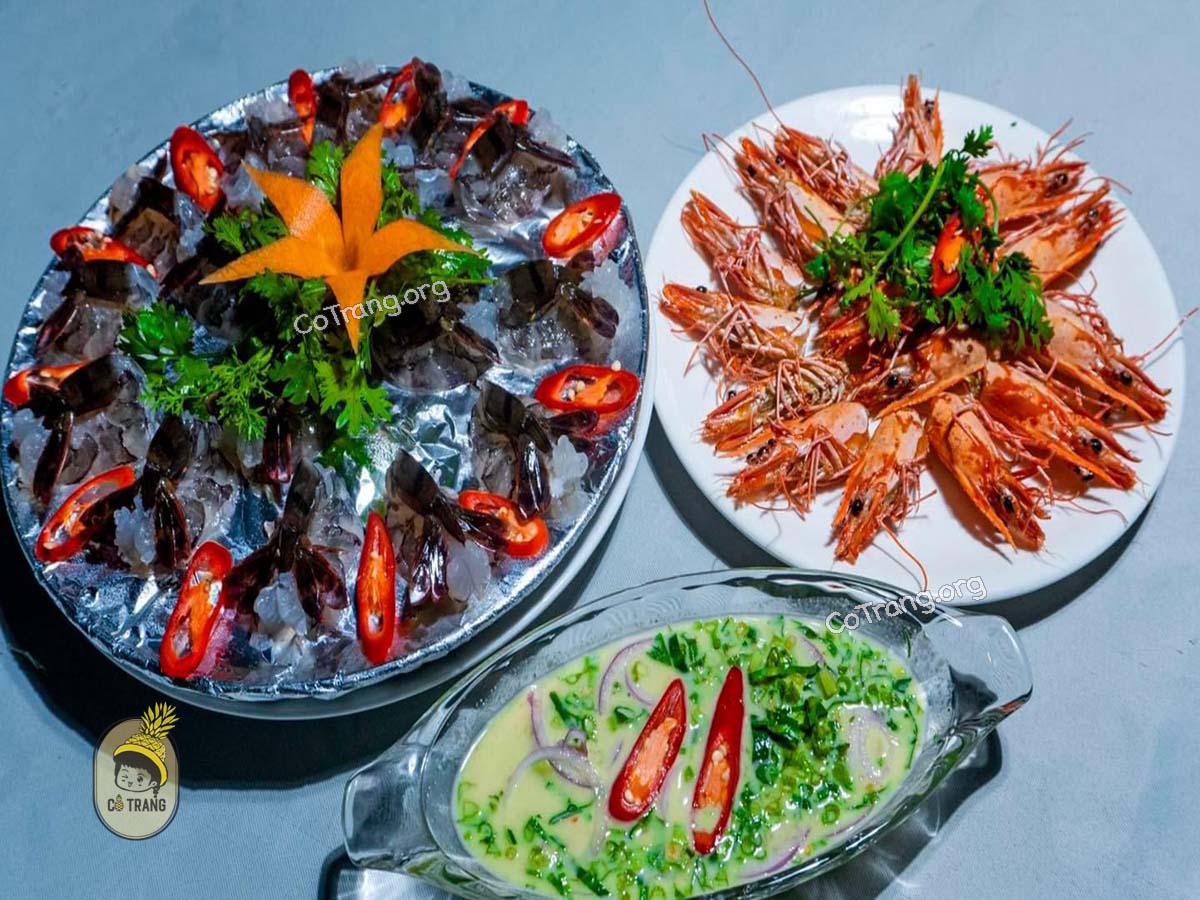 Menu tại Hạnh Nhung Luxury Phú Quốc