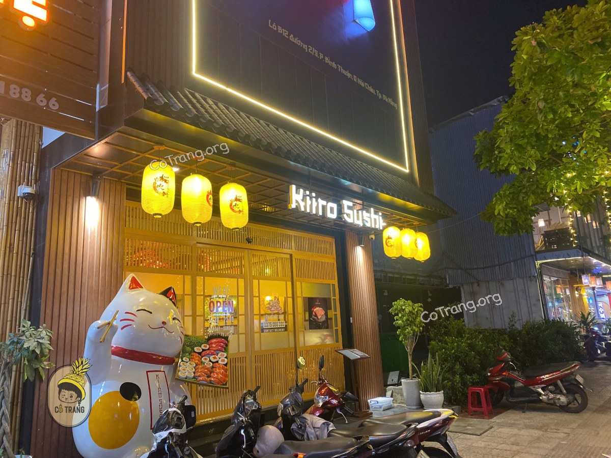 Không gian thực tế tại Kiiro Sushi Đà Nẵng