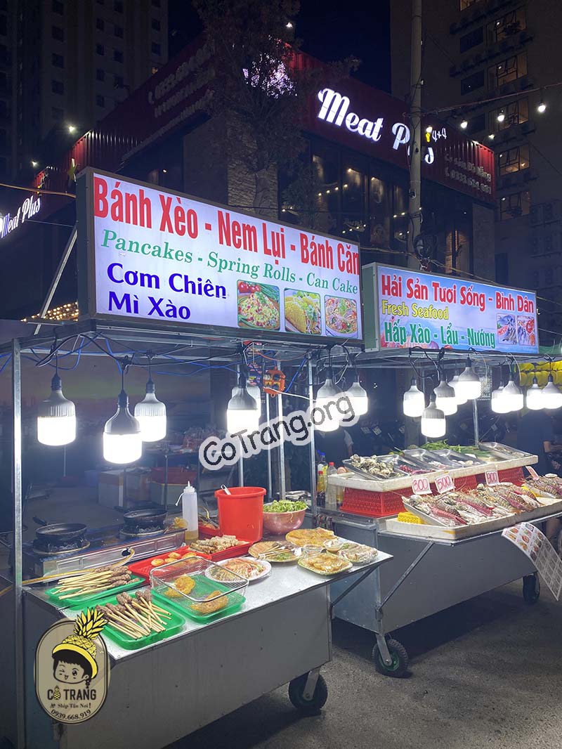 phố đi bộ, chợ đêm an thượng đà nẵng