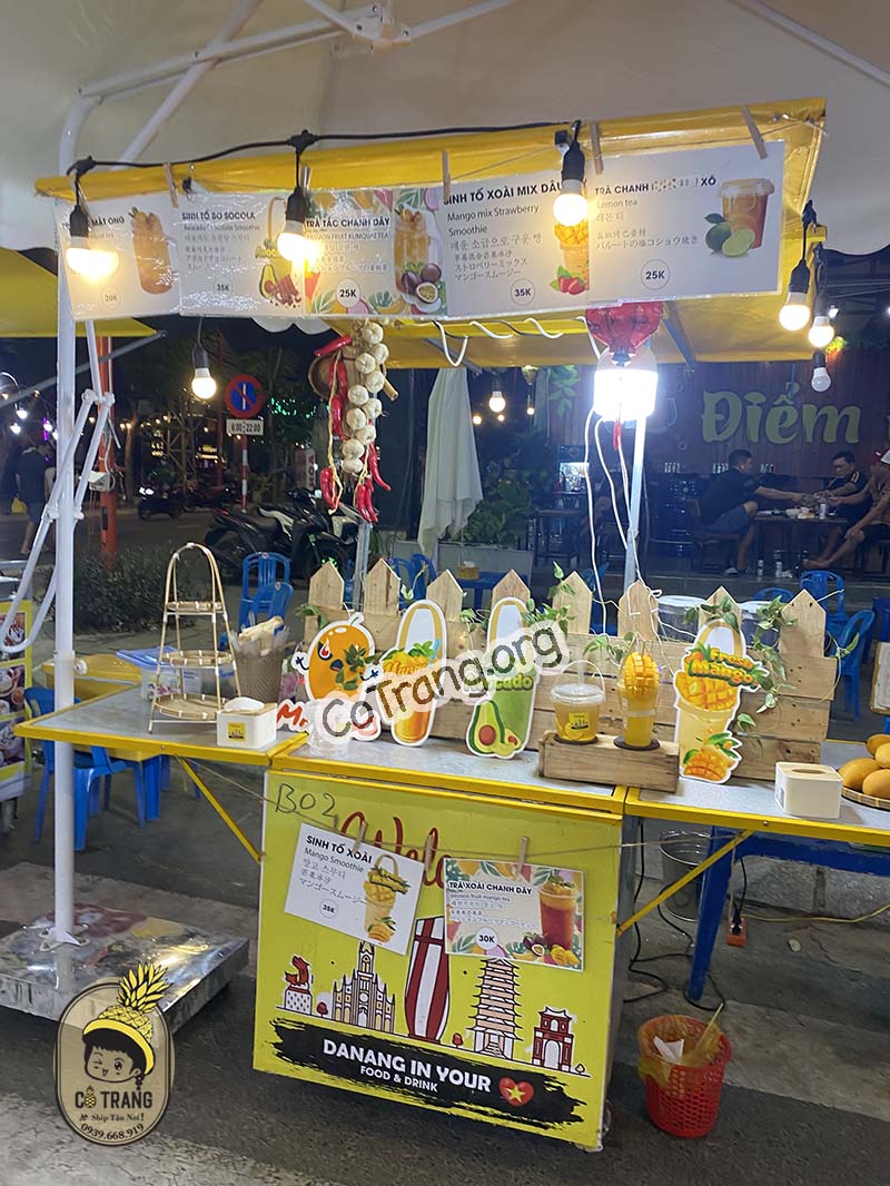 phố đi bộ, chợ đêm an thượng đà nẵng