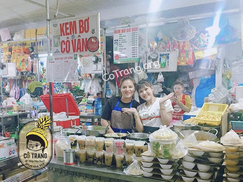 kem bơ cô vân chợ bắc mỹ an