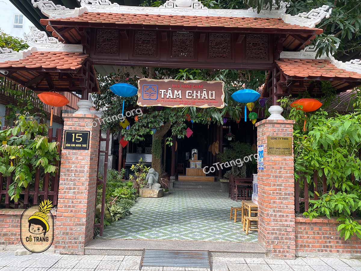 Nhà hang Chay Tâm Châu đà nẵng - 50 lê mạnh trinh