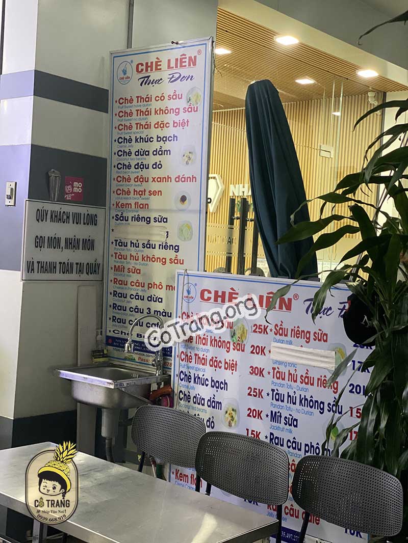 chè liên chi nhánh lê thanh nghị