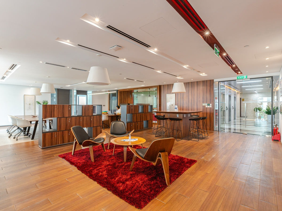không gian tại regus
