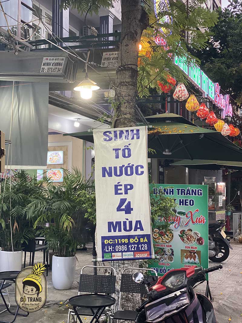 Top 8 Quán Sinh Tố, Nước Ép Trái Cây Ngon tại Ngũ Hành Sơn Đà Nẵng